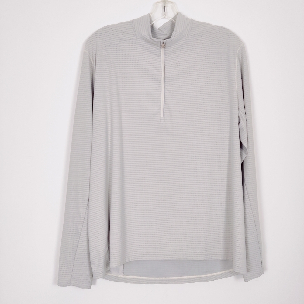 Lululemon Surge Warm 1/2 Zip Sweatshirt in Gray Men's Size XL Athletic Gym
